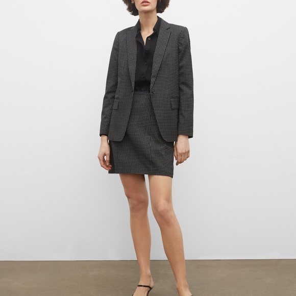 Borrem Blazer - Brand New - NEVER WORN - BRIGHTON PLAID - SEE PLAID PICS - Picture 1 of 7